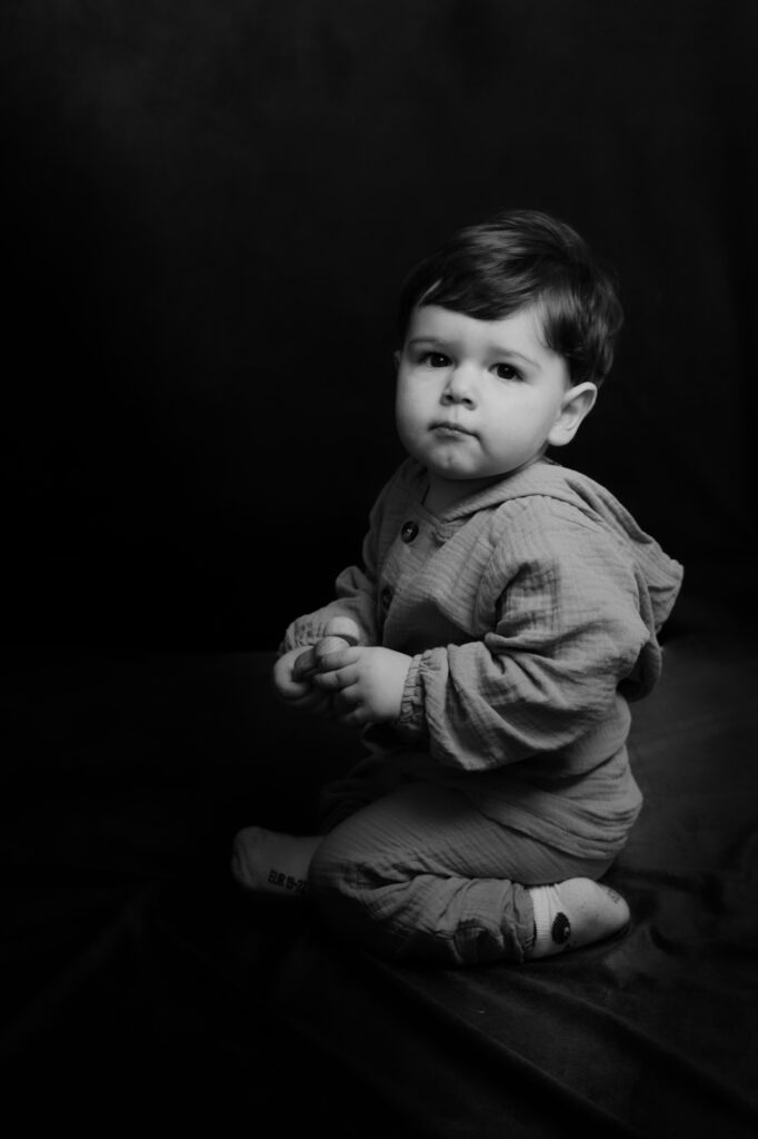 portrait bébé photo artistique studio photographe portraitiste Gargenville