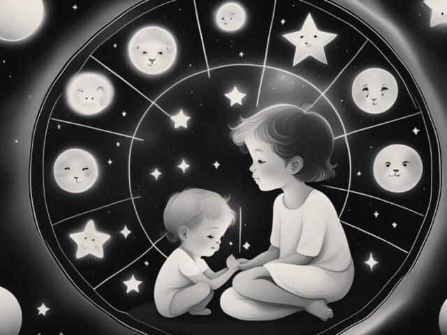 Astrologie, enfant, bébé, adolescent, zodiaque, astro enfant, thème astral, constellations, ascendant, signe astrologique