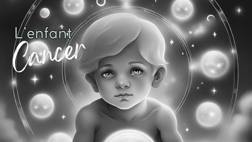 Enfant cancer, bébé cancer, signe astro cancer, zodiaque cancer, astrologie, ascendant cancer