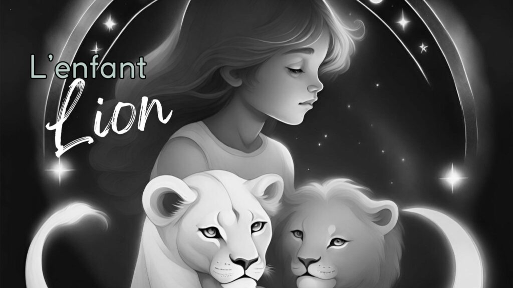 Enfant lion, bébé lion, signe astro lion, zodiaque lion, astrologie, ascendant lion